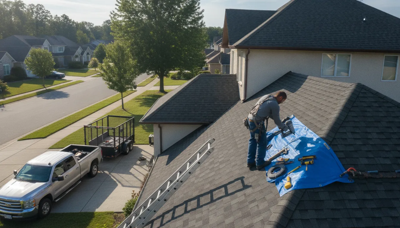 Trusted Storm Damage Roof Repair for Clay City Homes & Businesses